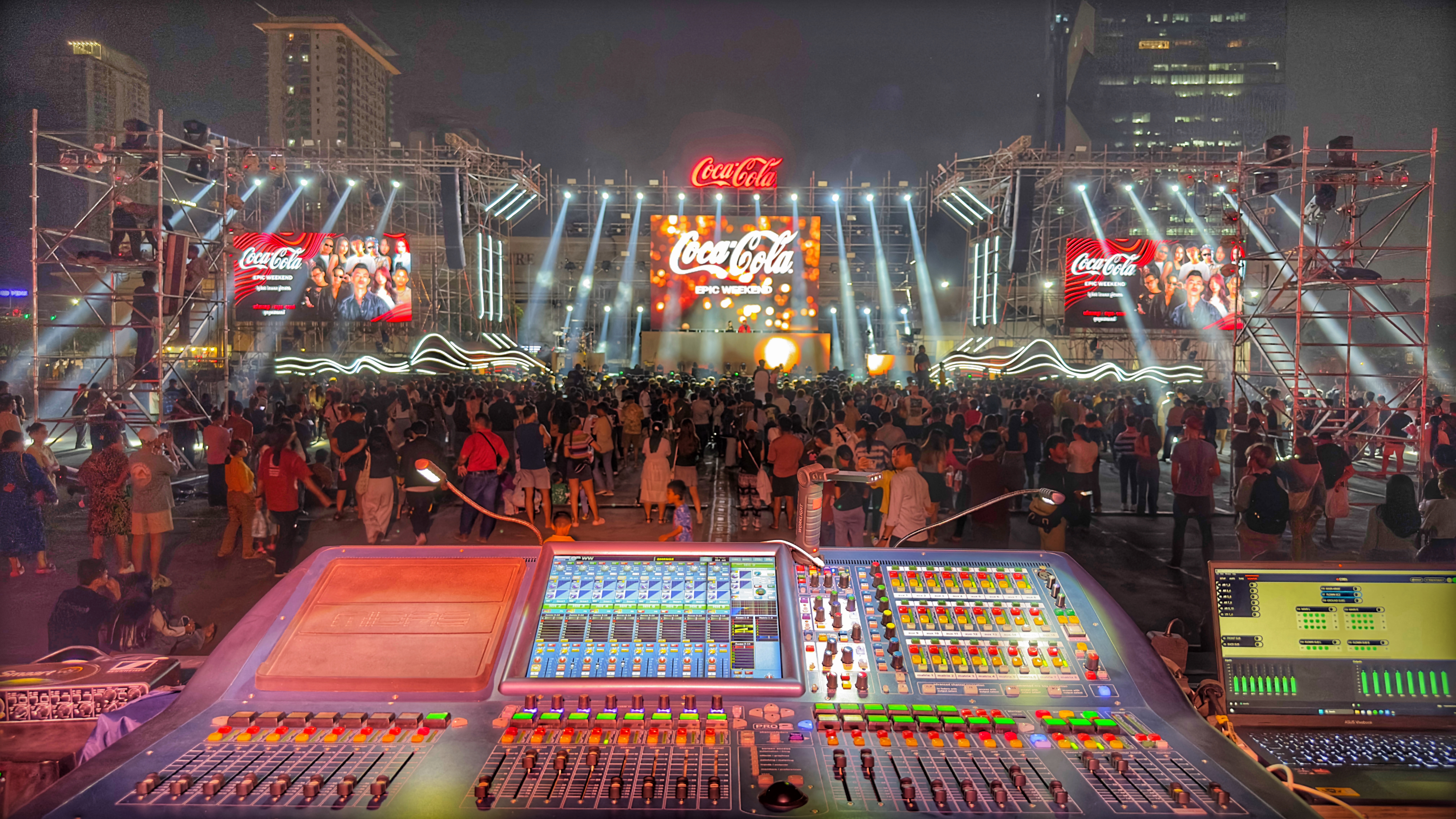 Coca Cola Epic Weekend Concert at Phnom Penh post thumbnail